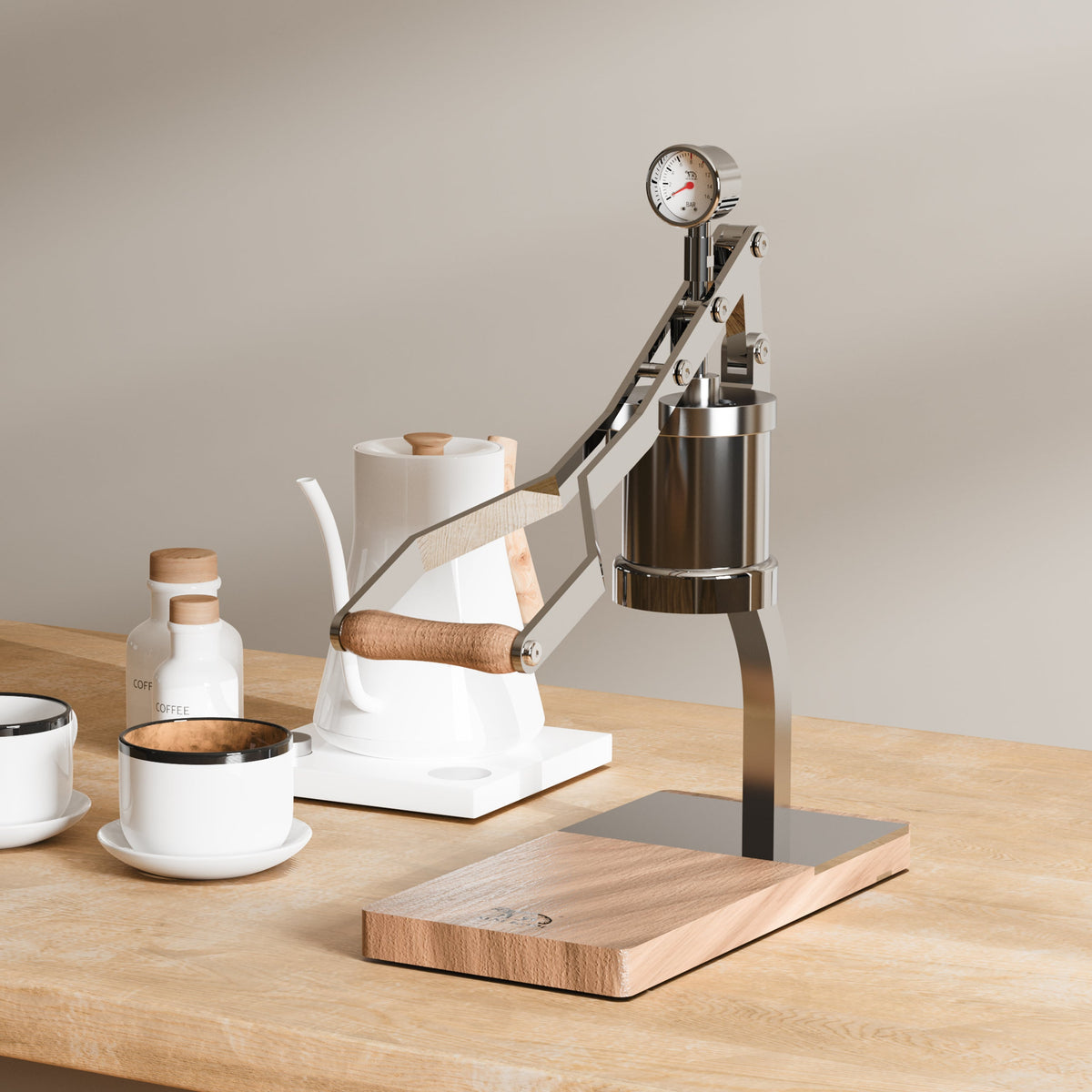 ALM KOPi 2 Manual Lever Espresso Machine | PID Temp Control & 58mm Pro Group