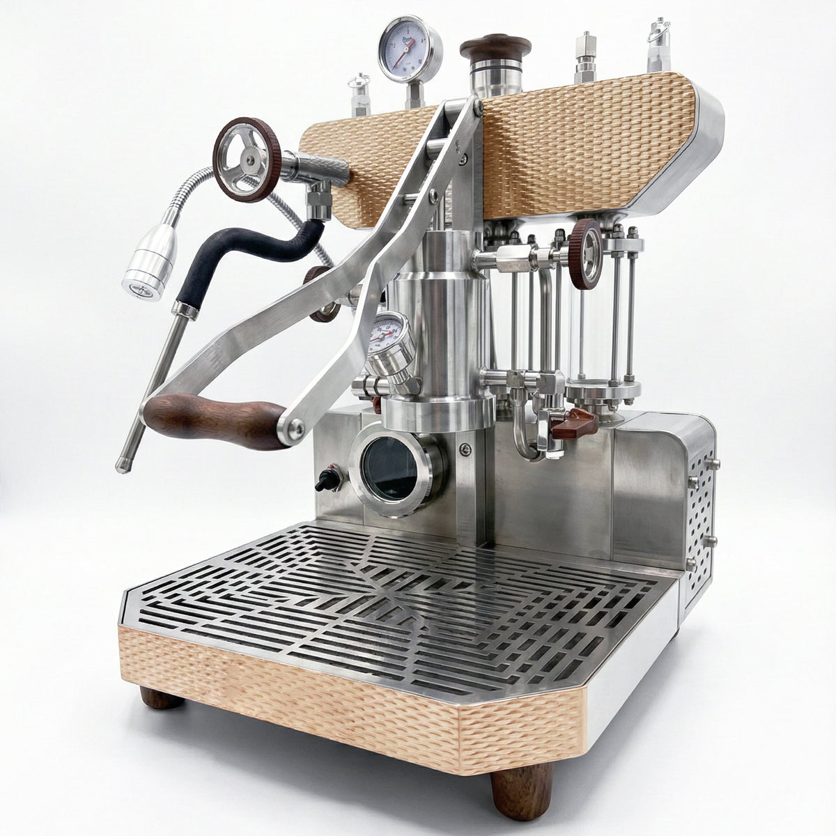 ALM KOPi 6S Flagship Dual Boiler Lever Machine | Saturated Group Head Technology