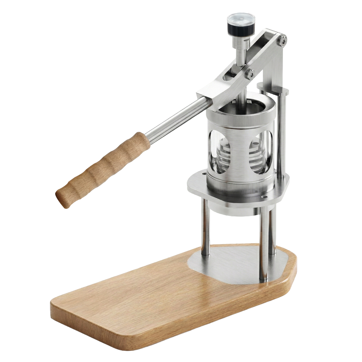 ALM KOPi Portable Hand-pumped lever espresso machine | Control the pressure as you wish.