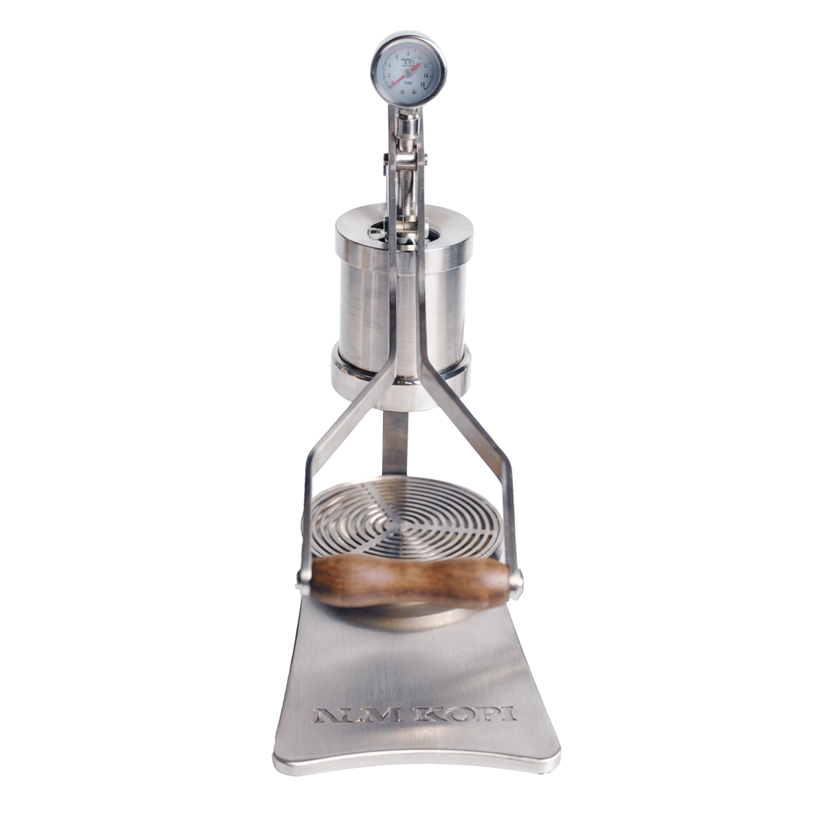 ALM KOPi 2P Manual Lever Espresso Machine | Stainless Steel Base & Drip Tray