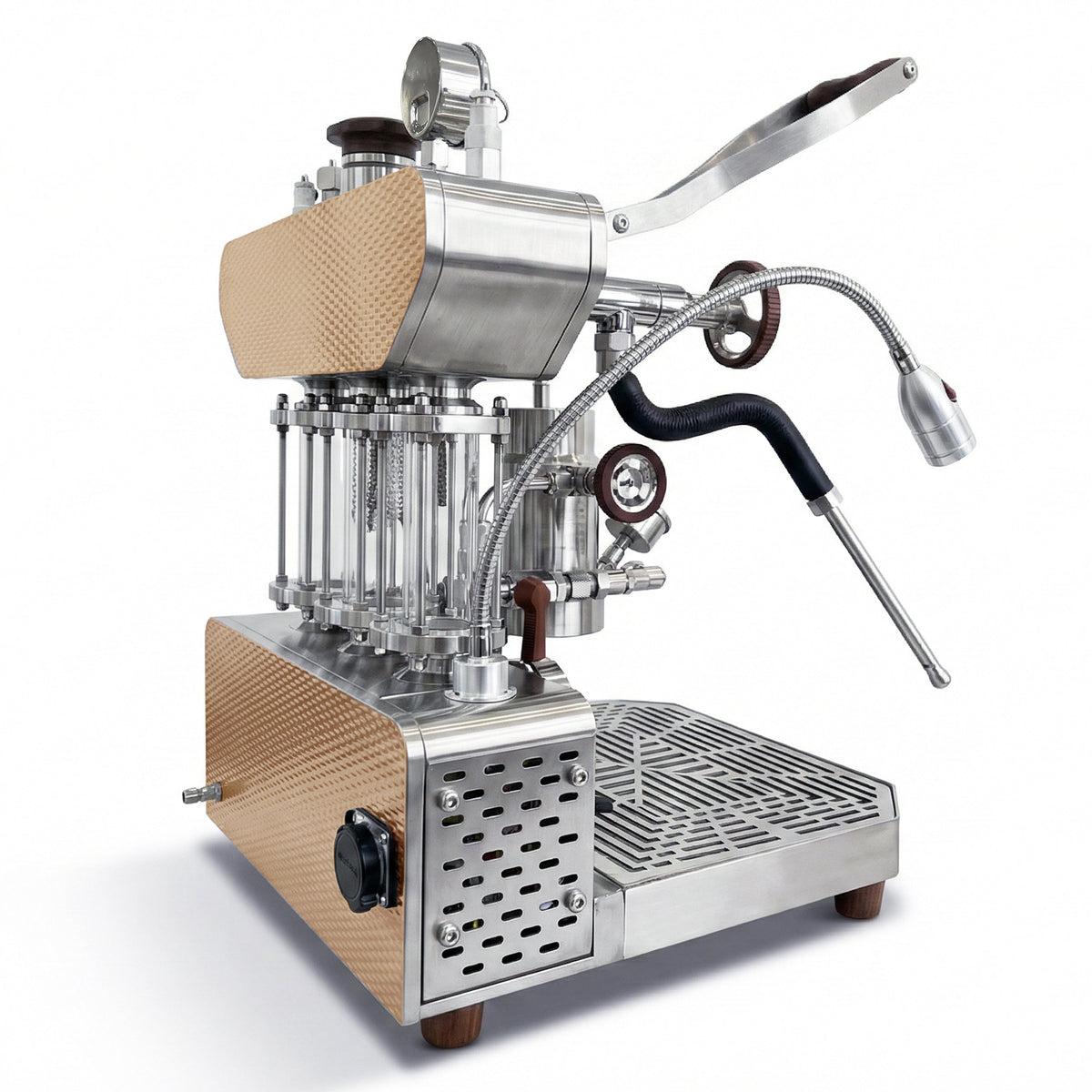 ALM KOPi 6S Flagship Dual Boiler Lever Machine | Saturated Group Head Technology