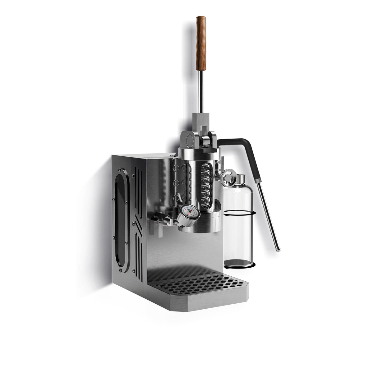 ALM KOPi Gecko Wall-Mount Manual Lever Espresso Machine | Zero-Footprint 58mm Brewer