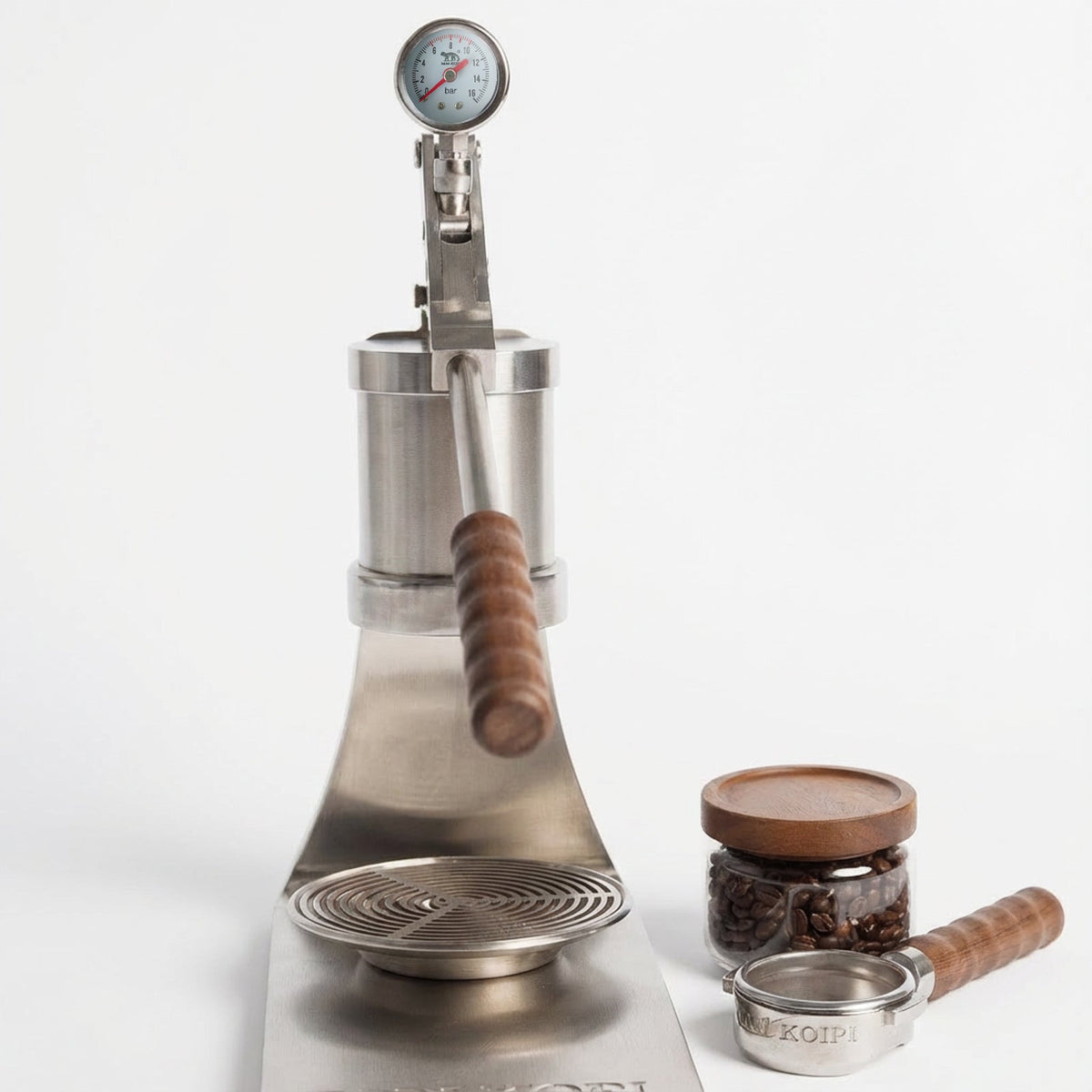 ALM KOPi Sniper Manual Lever Espresso Machine | Precision Stainless Steel Tower