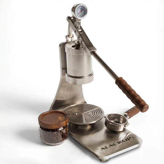 ALM KOPi Sniper Manual Lever Espresso Machine | Precision Stainless Steel Tower