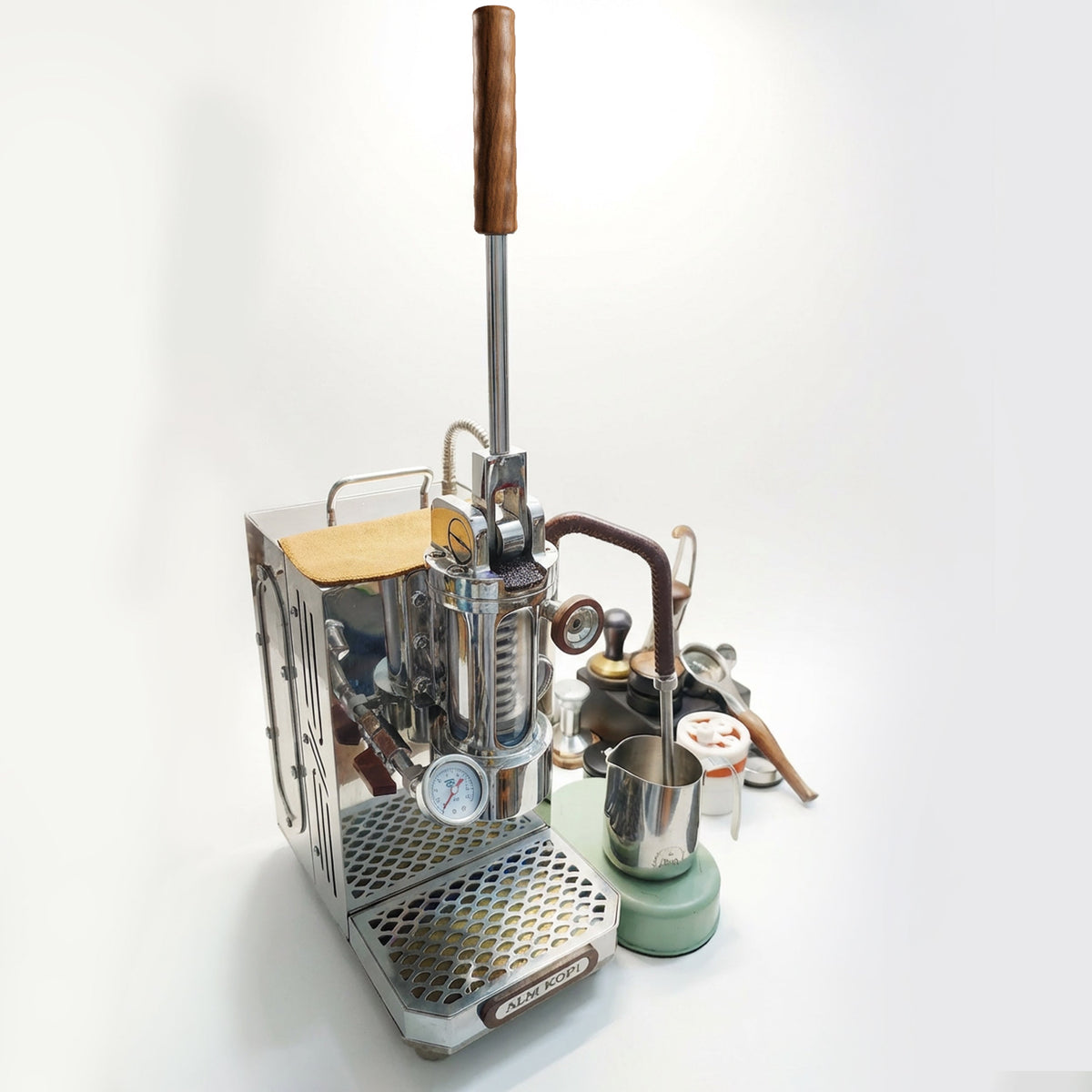 ALM KOPi Gecko Wall-Mount Manual Lever Espresso Machine | Zero-Footprint 58mm Brewer