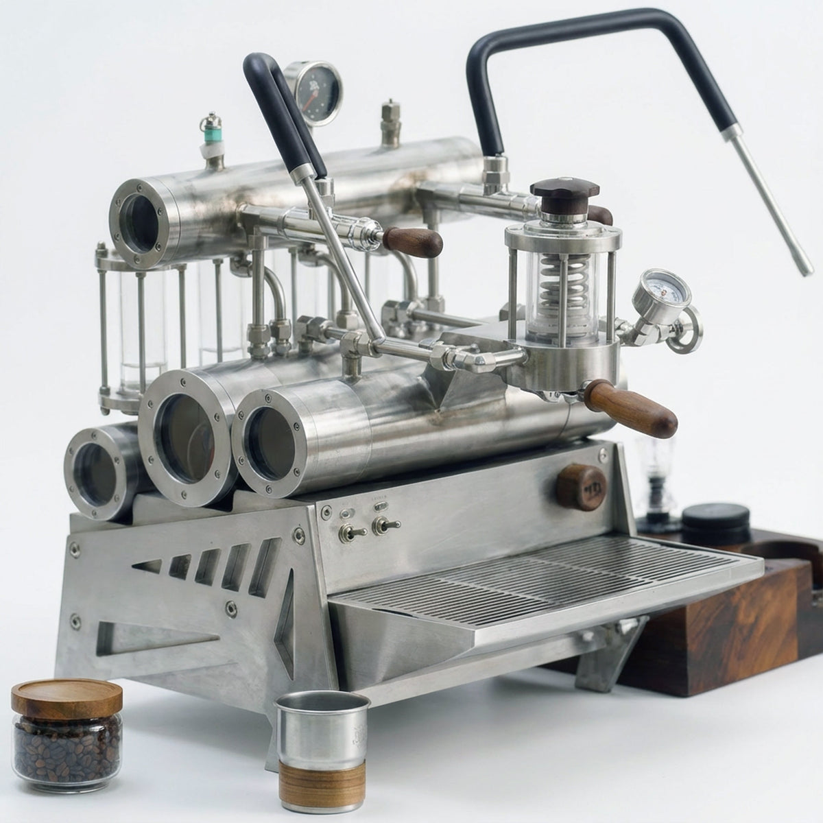ALM KOPi 7P Commercial Semi-Auto Espresso Machine | Gear Pump & App Profiling
