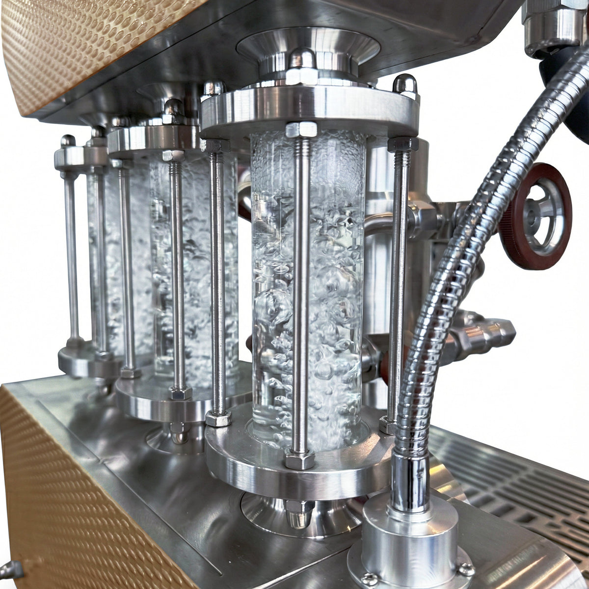 ALM KOPi 6S Flagship Dual Boiler Lever Machine | Saturated Group Head Technology