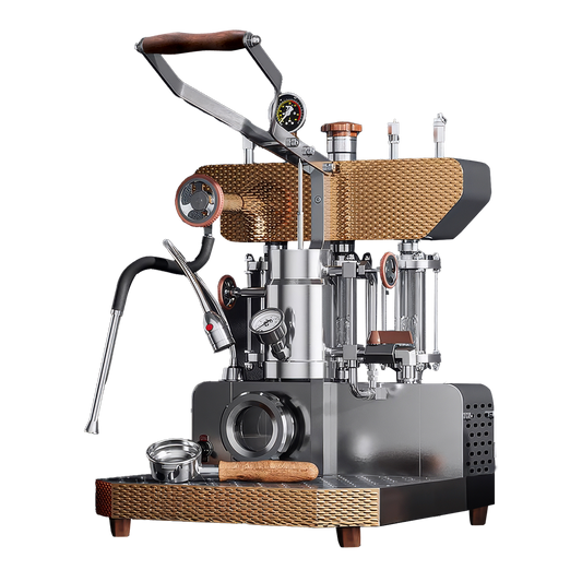 ALM KOPi 6S Flagship Dual Boiler Lever Machine | Saturated Group Head Technology