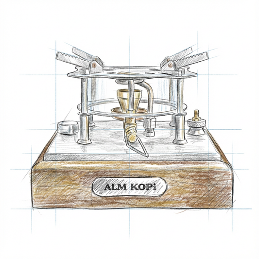 ALM KOPi Alcohol Stove | Safe Extraction Workstation | All-in-One Heat Source