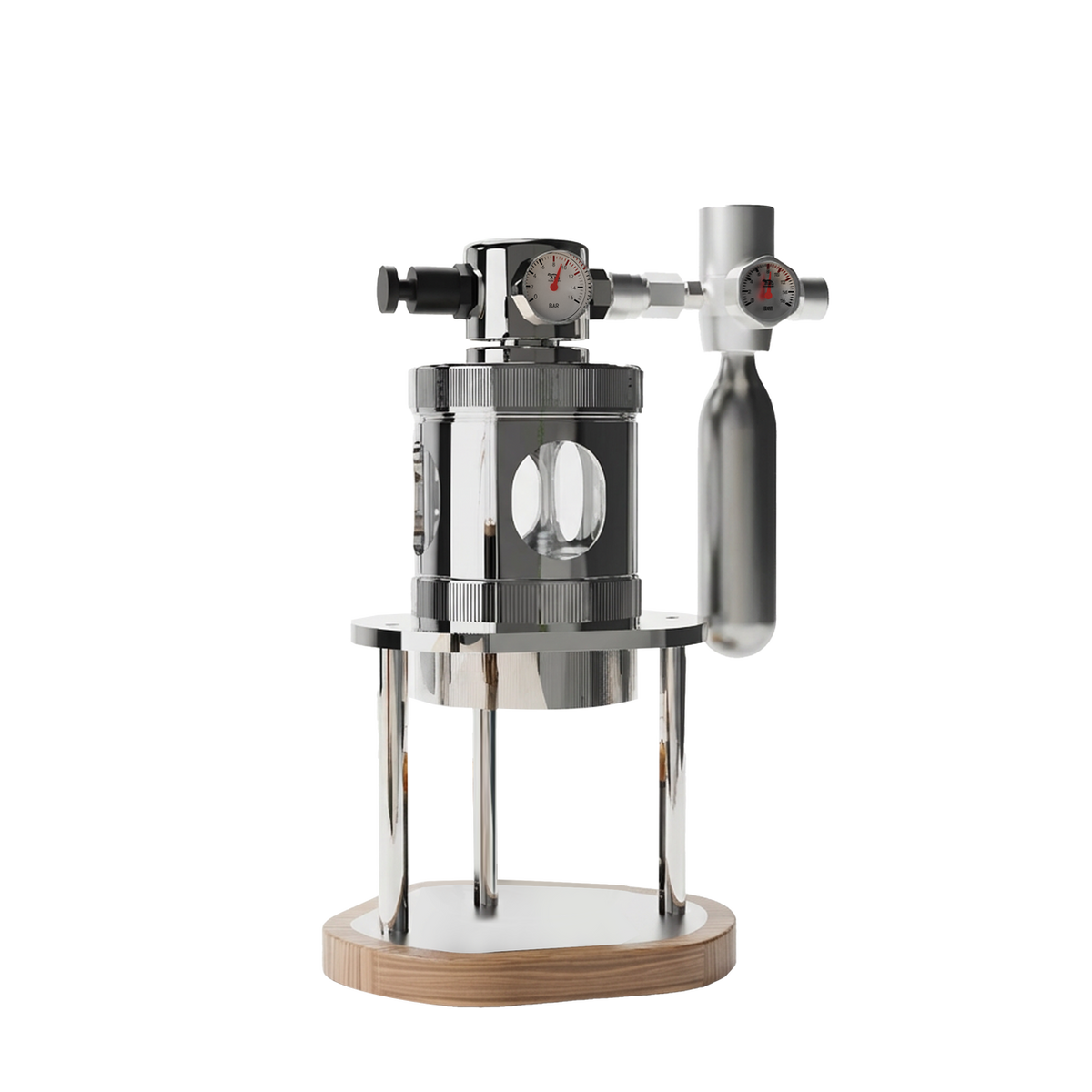 ALM KOPi Micro Pneumatic Espresso Machine | Air-Powered 58mm Desktop